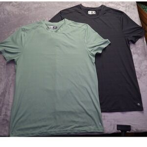 Lot of 2 RBX Performance X-Dri Men's L T-Shirts Reebok Workout Training